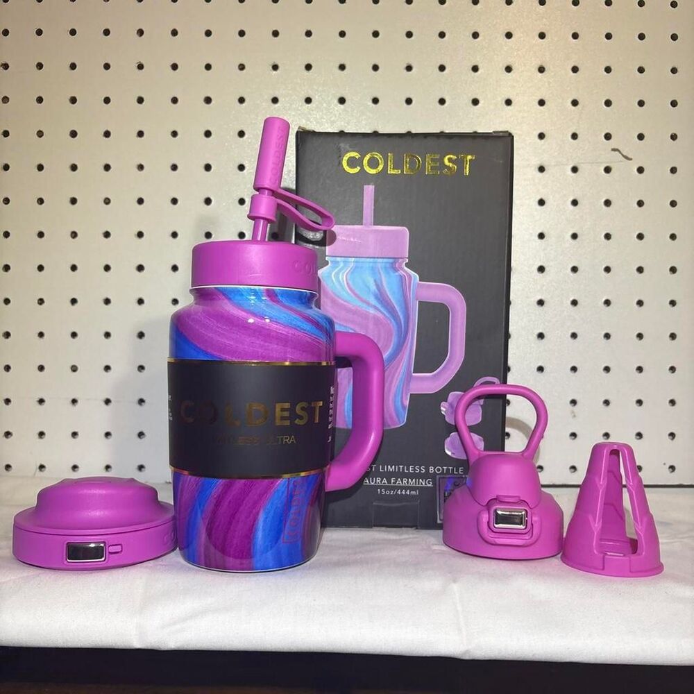COLDEST Aura Farming 15 oz Limitless Ultra V8 Bottle Limited Edition